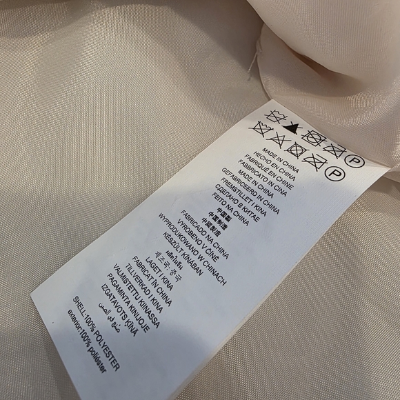 Michael Michael Kors Women's Bone / Off White Puffer Quilted Vest Size 2X Like N - Picture 5 of 16